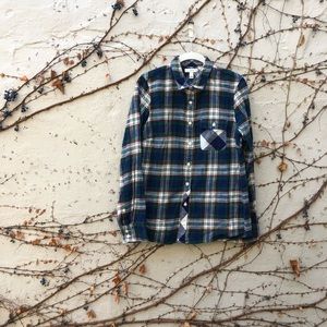 J. Crew Flannel Top